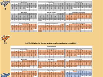 Eligibility Flyer (Spanish) - Calendar