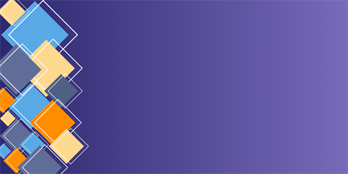 colored page with colored sqaures on the left corner 