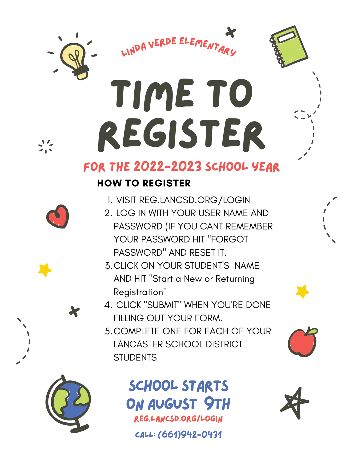 Linda Verde Elementary School / Homepage