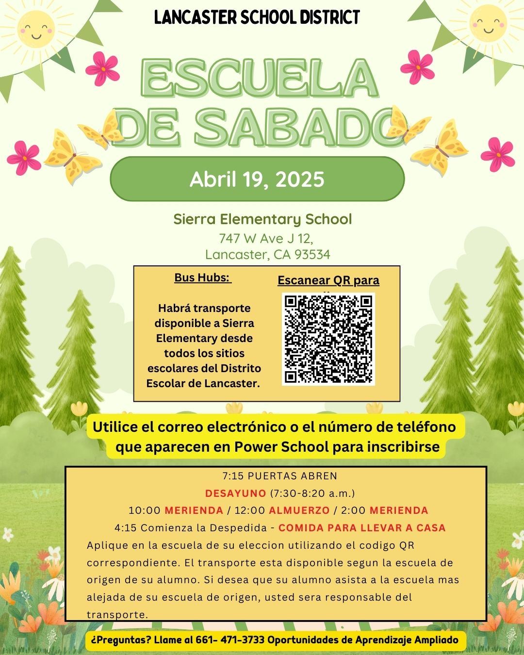 Escuela De Sabado 19 De April 2025